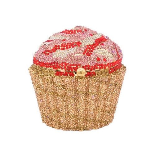 Mini Cupcake Clutch Crystal Evening Purse - - Luxury bags by WAAMII