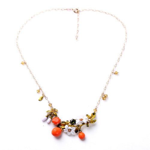 Multi-Layer Luxury Flower Pendant Statement Necklaces-Many Styles - xl009b - Luxury Jewelry by WAAMII