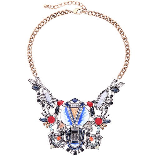 Multi-Layer Luxury Flower Pendant Statement Necklaces-Many Styles - xl01075 - Luxury Jewelry by WAAMII