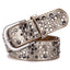 Multi-rivet Studded Embellished Buckle Belt Punk Belt-WB7041 - - Luxury Accessories by WAAMII
