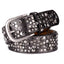 Multi-rivet Studded Embellished Buckle Belt Punk Belt-WB7041 - - Luxury Accessories by WAAMII