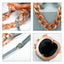 New Fashion Bucket Box Messenger With Acrylic Chains - - Luxury bags by WAAMII