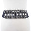 New Rhinestone Belt Full Crystal Wide Wristband-WL36 - Gray 63cm - Luxury Accessories by WAAMII