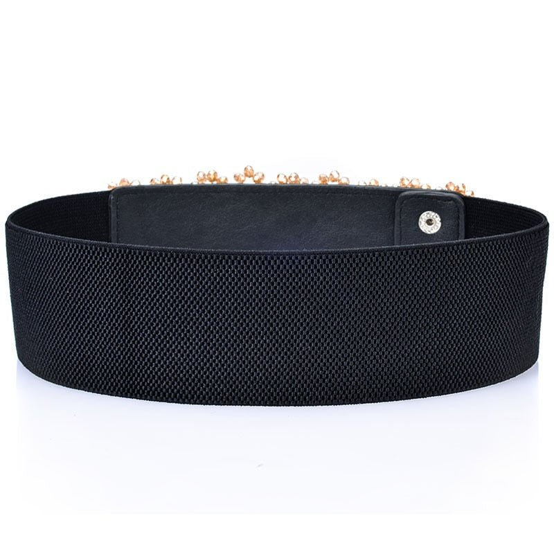 New Rhinestone Belt Full Crystal Wide Wristband-WL36 - - Luxury Accessories by WAAMII