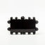 Novelty Beads Acrylic Box Clutch - Black C - Luxury bags by WAAMII