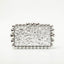 Novelty Beads Acrylic Box Clutch - Silver - Luxury bags by WAAMII