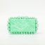 Novelty Beads Acrylic Box Clutch - Green - Luxury bags by WAAMII