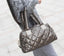 Nylon Shell Down Women Messenger Bag Ladies Quilted Handbag - Coffee - Luxury bags by WAAMII