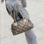 Nylon Shell Down Women Messenger Bag Ladies Quilted Handbag - - Luxury bags by WAAMII