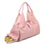 Oxford Fabric Weekender With Shoe Compartment Yoga Mat Carrier Bag-Pink,Black - - Luxury bags by WAAMII