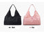 Oxford Fabric Weekender With Shoe Compartment Yoga Mat Carrier Bag-Pink,Black - - Luxury bags by WAAMII