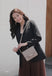 Paula Elegant Flap Buckle Leather Mini Crossbody - - Luxury bags by WAAMII