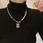Pearl Pendant Asymmetric Clavicle Chain Necklace - - Luxury Jewelry by WAAMII