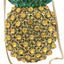 Pineapple Rhinestone Purse Diamond Clutch Bag For Women - - Luxury bags by WAAMII
