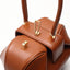 Donna Mini Round Hobo Dumpling Leather Tote bags WAAMII