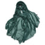 Pure Cashmere Women Untra Thin Pashmina Shawl and Wraps Solid Color Accessories WAAMII Dark Green  
