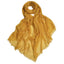 Pure Cashmere Women Ultra Thin Pashmina Shawl and Wraps Solid Color - Ginger - Luxury Accessories by WAAMII