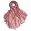 Pure Cashmere Women Ultra Thin Pashmina Shawl and Wraps Solid Color - Red Bean - Luxury Accessories by WAAMII