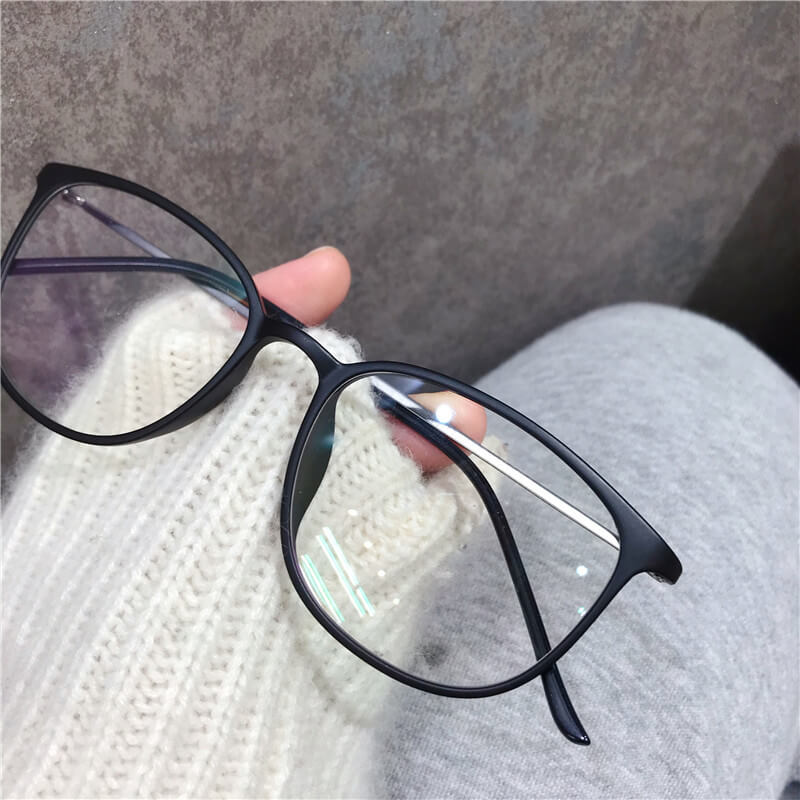 Pure Titanium Glasses Frame Ultralight Women Eyeglasses Frames Myopia Optical Prescription Eyewear 22158 - - Luxury Accessories by WAAMII