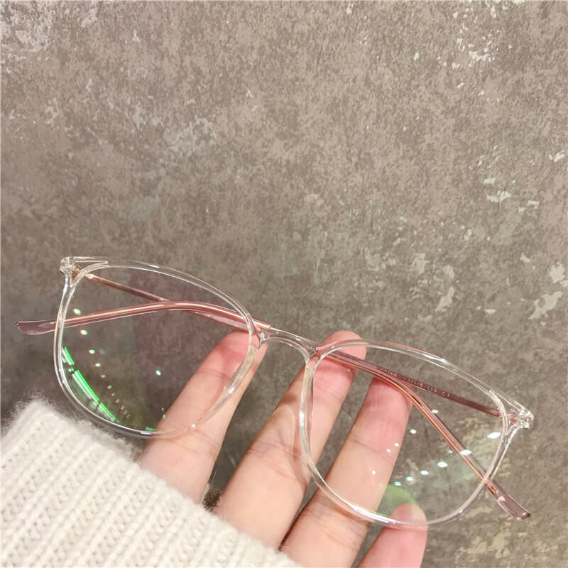 Pure Titanium Glasses Frame Ultralight Women Eyeglasses Frames Myopia Optical Prescription Eyewear 22158 - - Luxury Accessories by WAAMII