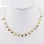 Rainbow AAA Cubic Zirconia Fancy Round Drop Necklace - - Luxury Jewelry by WAAMII