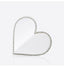 Red Heart Diamond Evening Clutch - White Diamonds White L22.5 x W5 x H12cm - Luxury bags by WAAMII