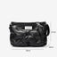 Ruched Ruffles Shoulder Cloud Space Cotton Down Crossbody Quilted Handbag - - Luxury bags by WAAMII