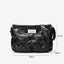 Ruched Ruffles Shoulder Cloud Space Cotton Down Crossbody Quilted Handbag - - Luxury bags by WAAMII