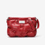 Ruched Ruffles Shoulder Cloud Space Cotton Down Crossbody Quilted Handbag bags WAAMII Red 34-10-27cm 