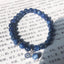 S925 Sterling Silver Genuine Blue Kyanite Semi-precious Healing Crystal Beads Bracelet - - Luxury Jewelry by WAAMII