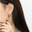 S925 Sterling Silver Geometric Polygonal Hoop Earrings - - Luxury Jewelry by WAAMII