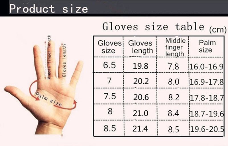 Sheepskin Leather Hollow Rivet Gloves Women's Leather Gloves - - Luxury Accessories by WAAMII