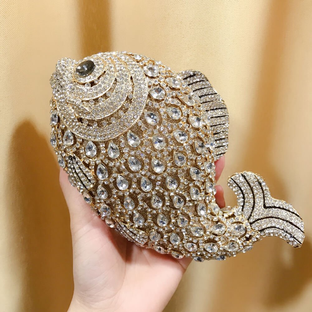 Sparkle Fish Clutch Bag Evening Clutch bags WAAMII   