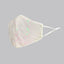 Sparkly Bling Sequine Stylish Face Mask-B66 - White - Luxury Accessories by WAAMII