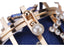Star Diamond Hollow Cage Clutch With Pearl Chains - - Luxury bags by WAAMII
