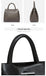 Stylish Genuine Leather Fashion Tote Bag - - Luxury bags by WAAMII