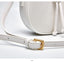 Stylish Soft Leather Half Circle Mini Bucket Tassel Crossbody - - Luxury bags by WAAMII