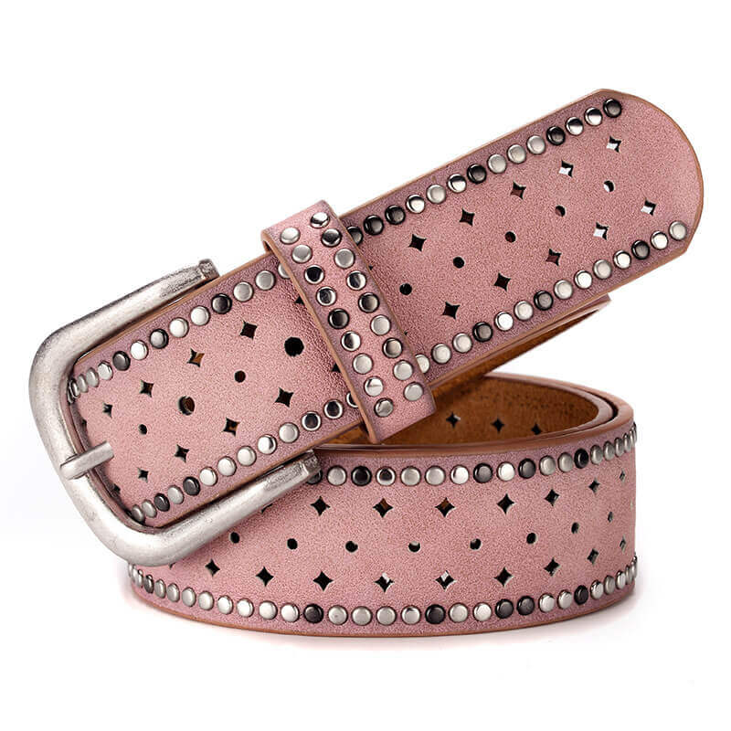 Stylish Women Rivet Belt Hollow Out Wristband-WB7039 - - Luxury Accessories by WAAMII