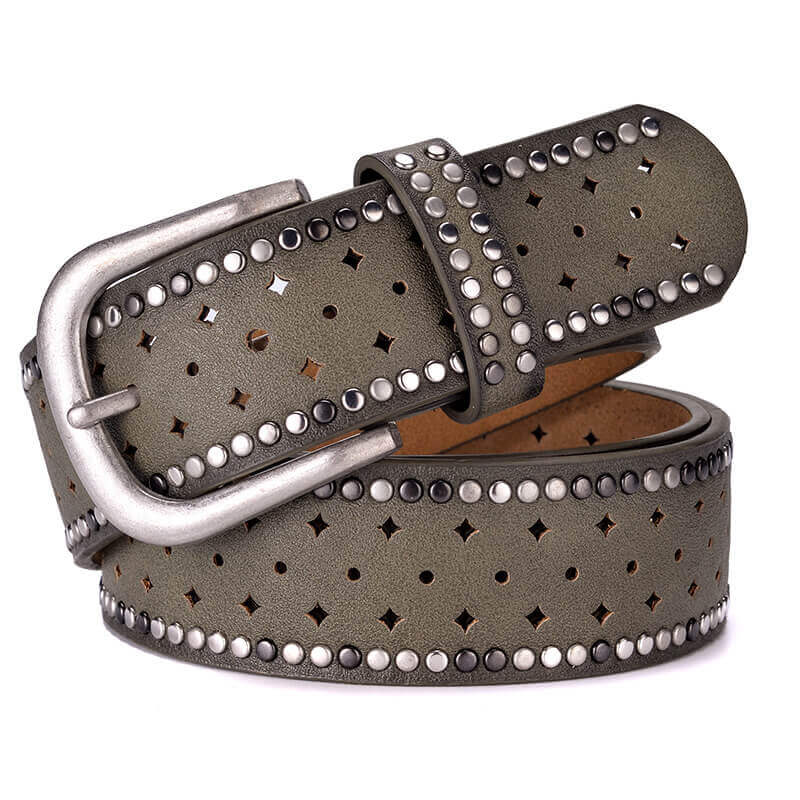 Stylish Women Rivet Belt Hollow Out Wristband-WB7039 - - Luxury Accessories by WAAMII