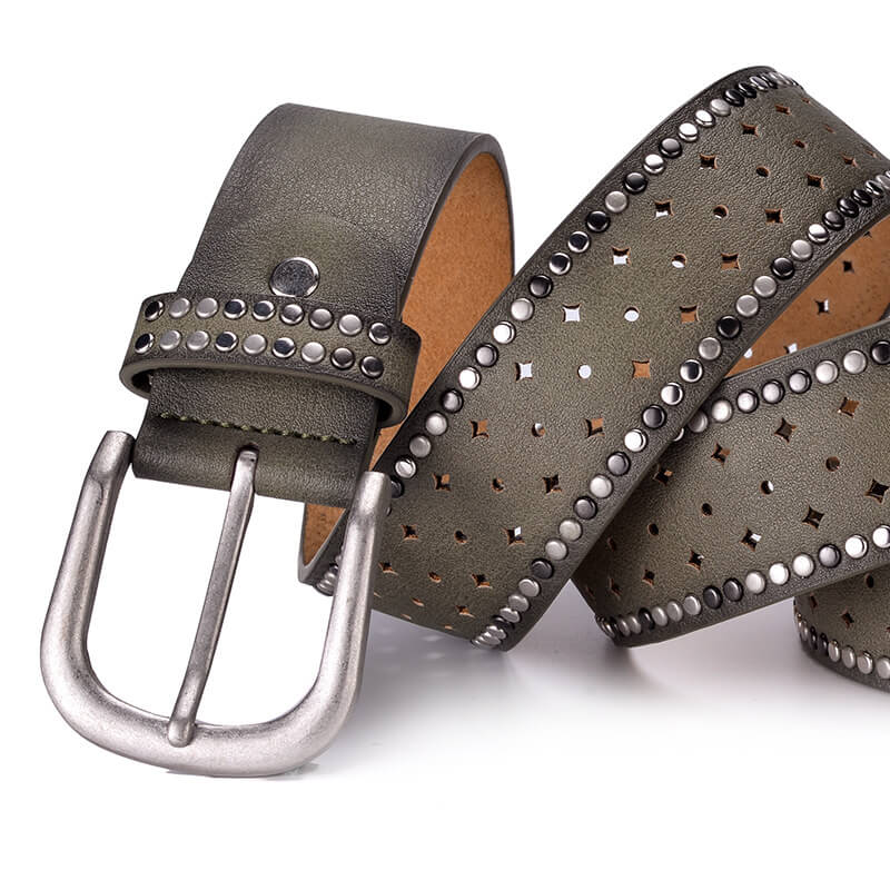 Stylish Women Rivet Belt Hollow Out Wristband-WB7039 - - Luxury Accessories by WAAMII