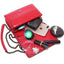 Top Grain Cow Leather Rivets Crossbody Bag with Leather Mix Metal Chain - - Luxury bags by WAAMII
