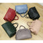 Top Grain Serpentine Pattern Leather Handbag Boston Satchel - - Luxury bags by WAAMII
