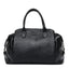 Top Grain Serpentine Pattern Leather Handbag Boston Satchel bags WAAMII Black 36X13X25CM 