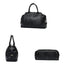 Top Grain Serpentine Pattern Leather Handbag Boston Satchel - - Luxury bags by WAAMII