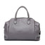Top Grain Serpentine Pattern Leather Handbag Boston Satchel - Gray 36X13X25CM - Luxury bags by WAAMII