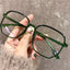 TR90 Eyeglasses Large Frame Women Eyeglasses Frames Myopia Optical Prescription Eyewear 16815 Accessories WAAMII Green  