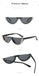 Trendy Half Frame Rimless Cat Eye Sunglasses Rhinestone Polarized Sunglasses For Women - - Luxury Accessories by WAAMII