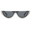 Trendy Half Frame Rimless Cat Eye Sunglasses Rhinestone Polarized Sunglasses For Women - - Luxury Accessories by WAAMII
