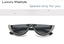 Trendy Half Frame Rimless Cat Eye Sunglasses Rhinestone Polarized Sunglasses For Women - - Luxury Accessories by WAAMII