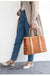 Triple Compartment Handbag Women's Large Shoulder Nylon Tote Bag - - Luxury bags by WAAMII